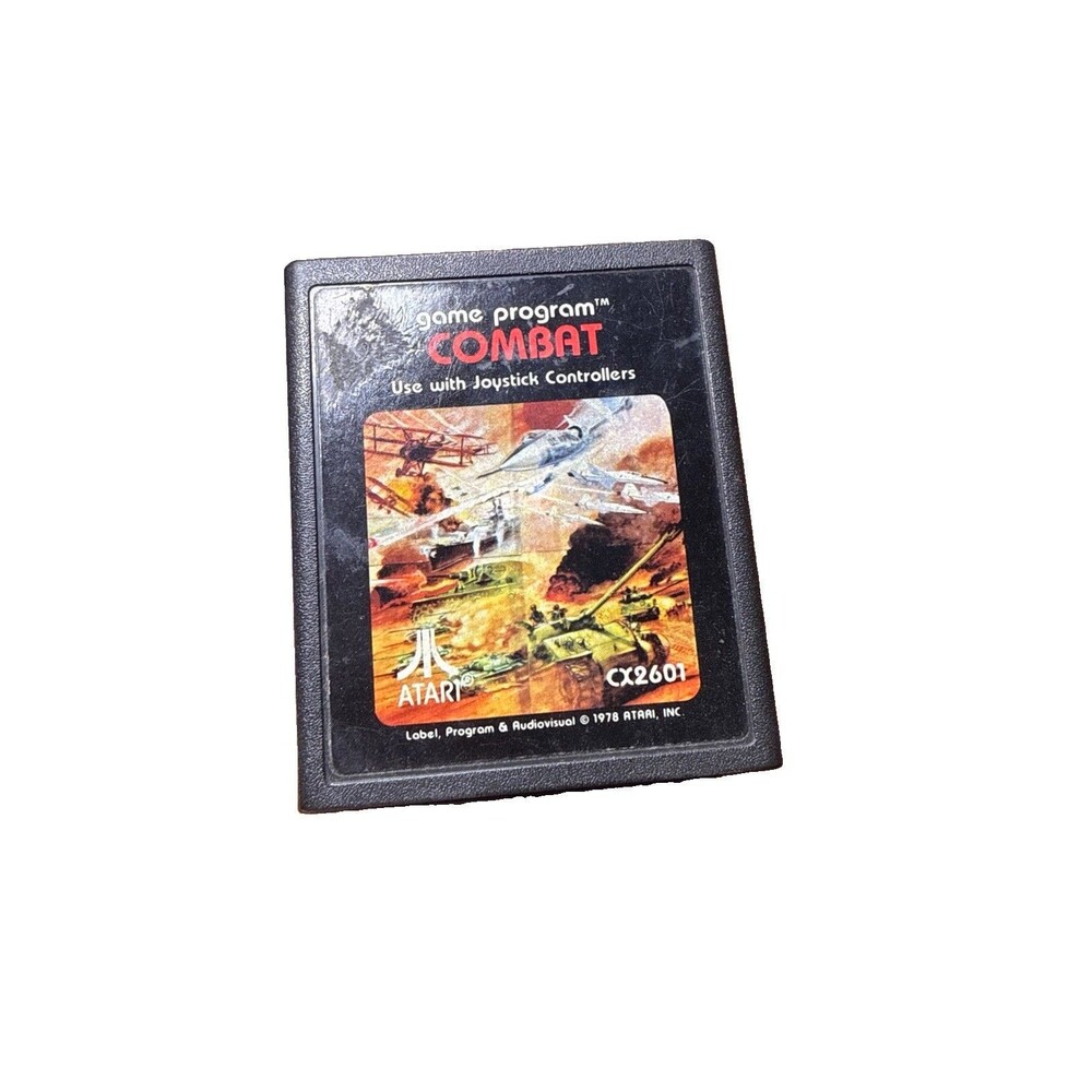 Combat (Atari 2600, 1978) Cartridge Video Game